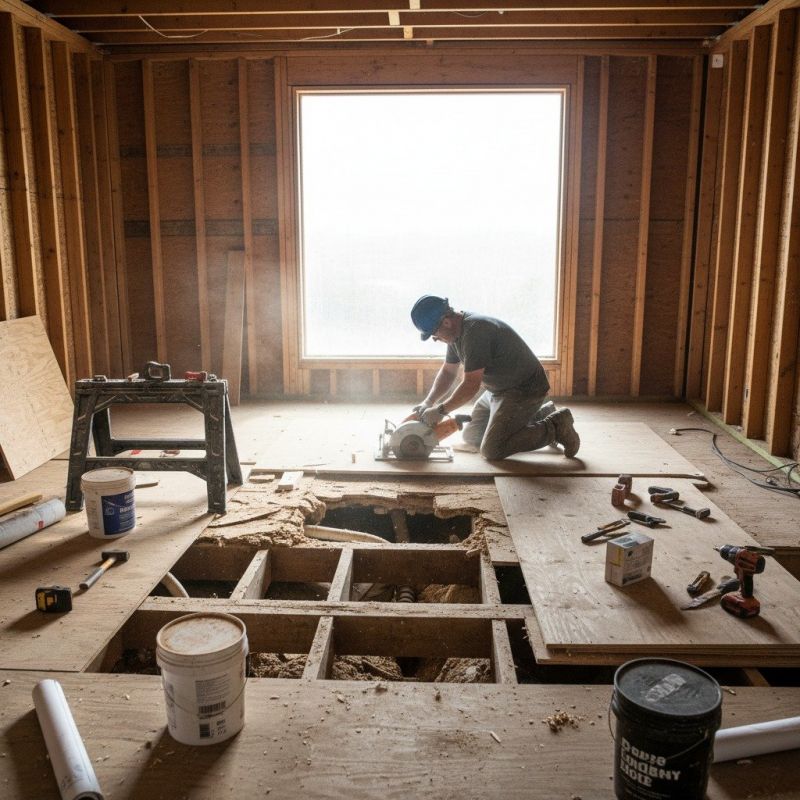 Sagging Floor Repair