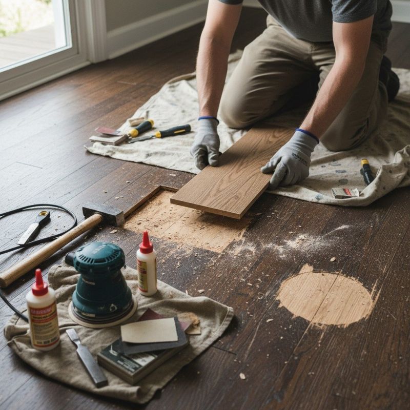 Commercial Hardwood Repair